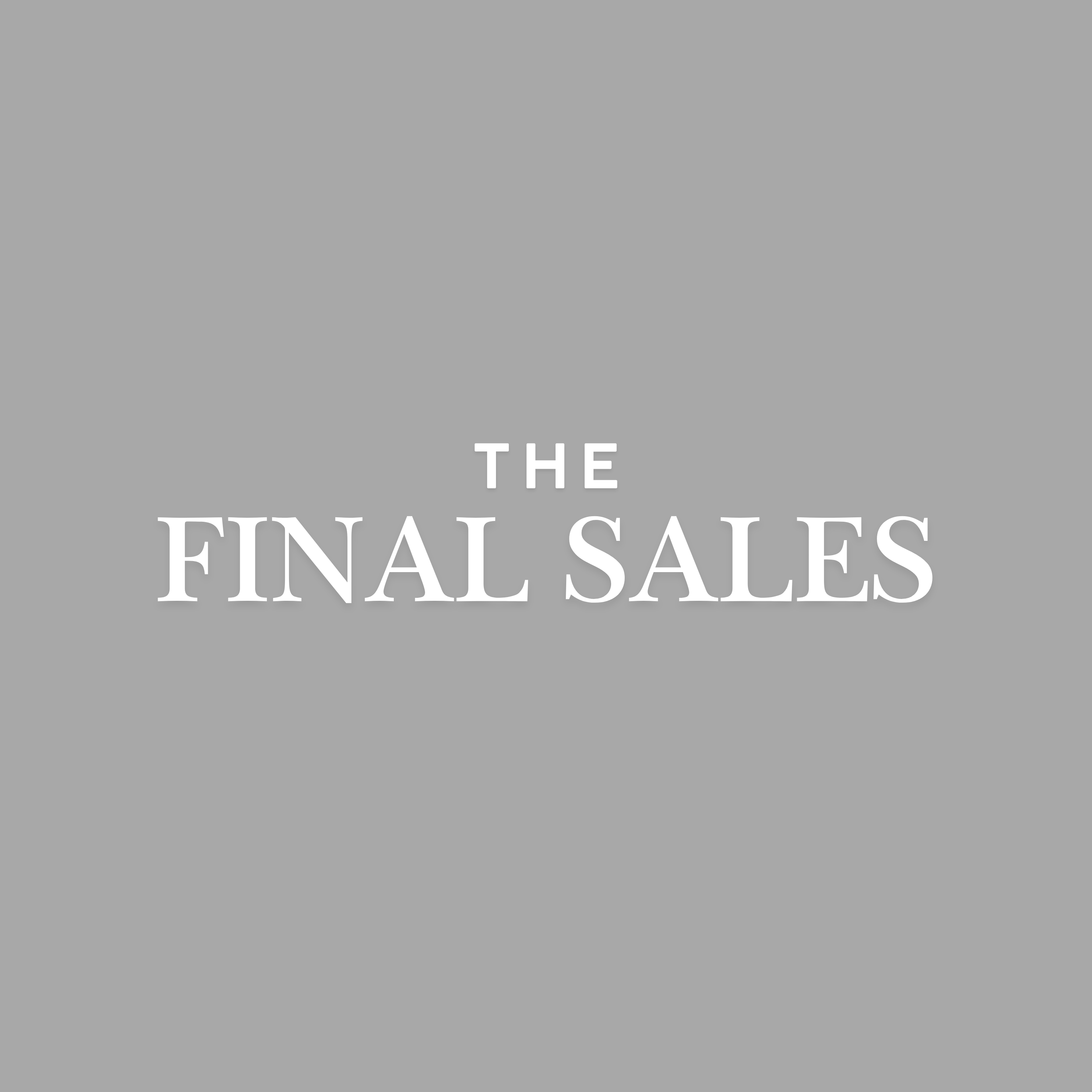 THE FINAL SALES