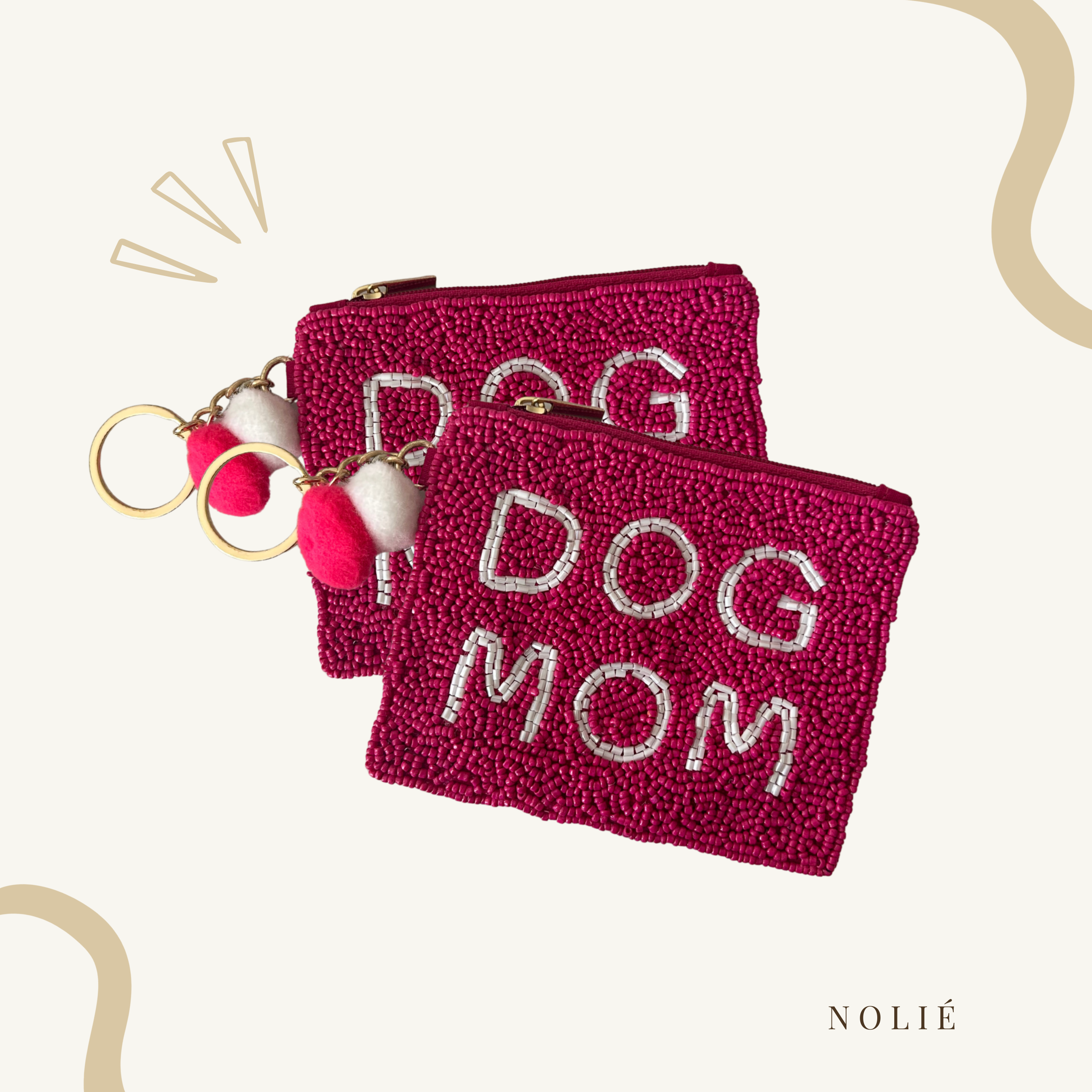 MONEDERO “DOG MOM"