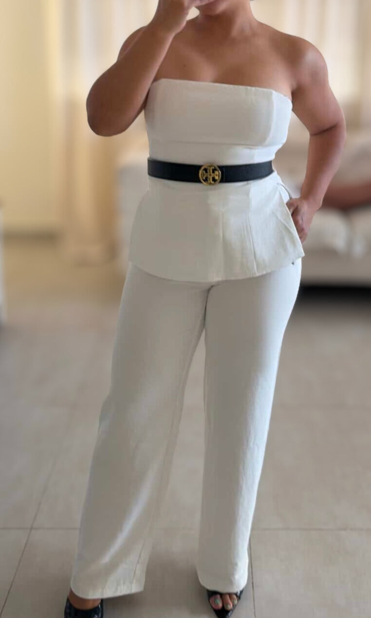 Wide Leg Pants “Pure Love”